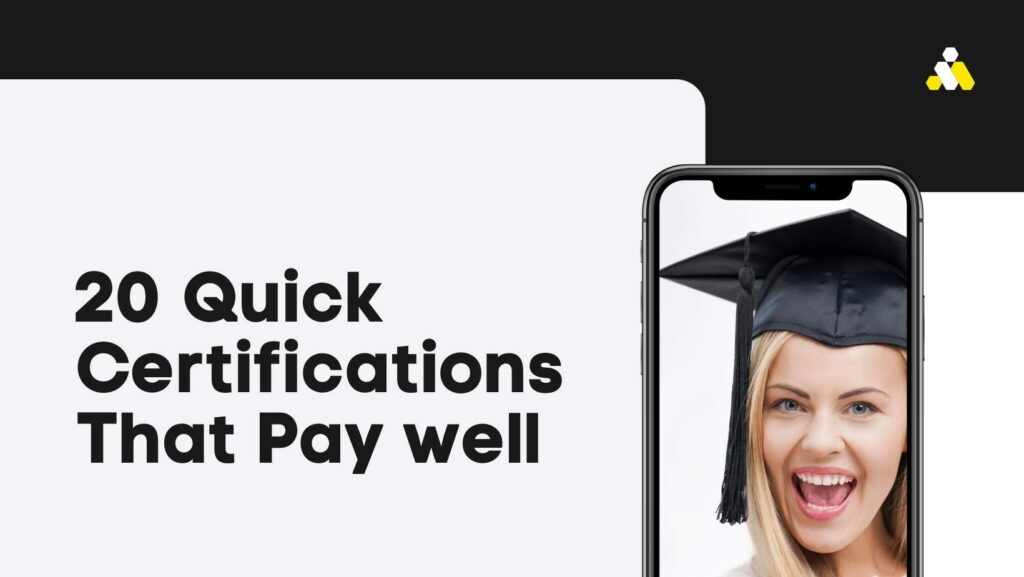 20 Quick Certifications That Pay well